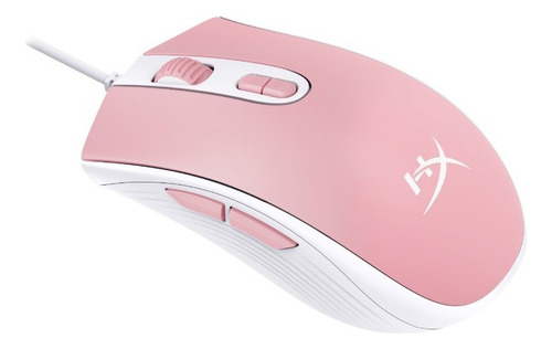 Mouse Gaming Hyperx Pulsefire Core Color Blanco Y Rosa Blanco/rosa