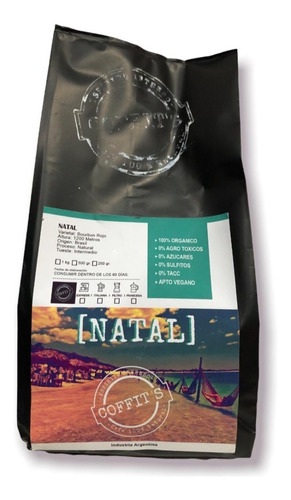 Café Natal 100% Natural - Libre De Azúcar - 250g