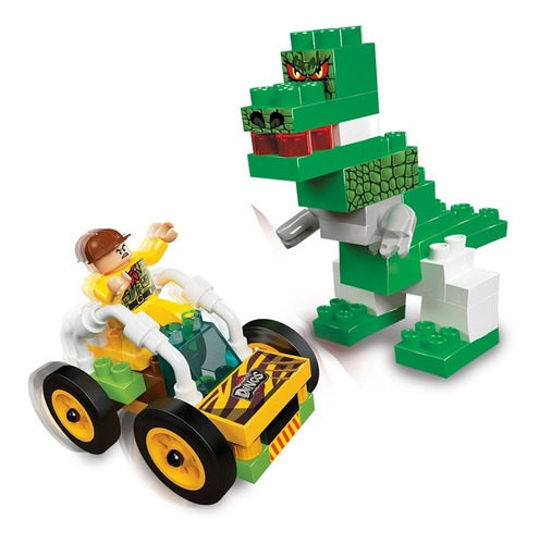 Blocky Dinosaurios - 65 Piezas - Bloques Para Armar Rasti