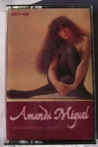 Amanda Miguel El Ultimo Sonido Vol. Iii Cassete Nuevo Melody