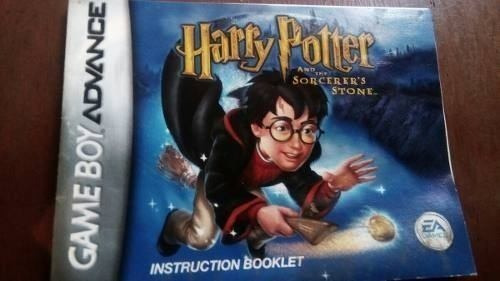 Imagen 1 de 2 de Manual Harry Potter And The Sorcerers Stone Game Boy Adva...