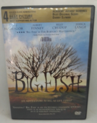El Gran Pez - Big Fish / Dvd R1 / Seminuevo A / Inglés