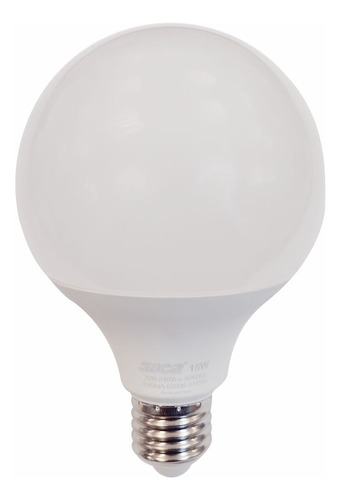 Lámpara Led Globo 15w E27 Ld X 4 U. Sica Luz Blanco frío