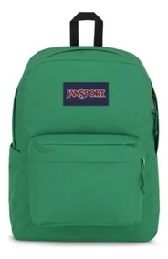 Mochila Jansport Superbreak Deportiva Moderna Unisex Color Russet Red Diseño De La Tela Liso