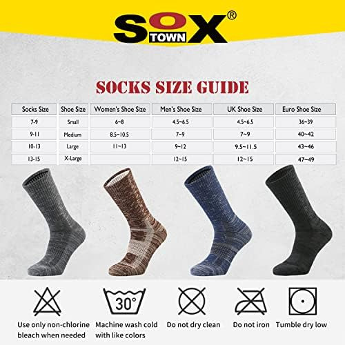 Sox Town Unisex Cushion Crew Training Calcetines Atléticos H