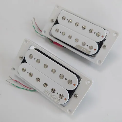 Arnés De Cableado Wilkinson Alnico 5 Humbucker Pickup 1v1t 4