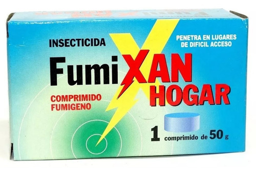 Gamexan, Fumixan, Pastillas Fumígenas Insecticida Fumigacion