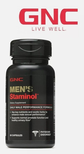 Gnc Staminol Potencia Íntima Vigor Mejor Q Testo 360 2x$70