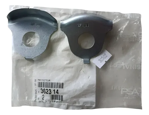 2 Pçs Chapa Proteção Do Pivo Peugeot 208 Citroen C4 Cactus