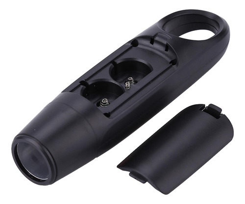2 Silbato Fuerte Del Profesor De Negro Negro 150x38mm