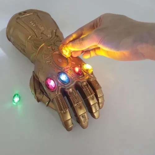 Guantes Thanos (brillan), Desmontables Con La Mano Izquierda