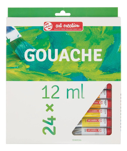Set 24 Colores Gouache Art Creation 12ml Color Multicolor