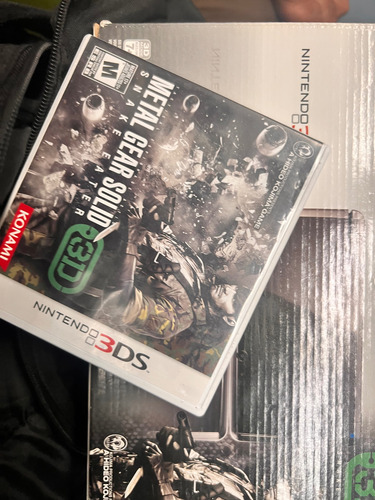 Nintendo 3ds Old Edición Metal Gear Solid Negro (Usado)