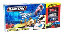Comprar Pista De Autos Teamsterz Turbo Twister + 3 Autitos Febo