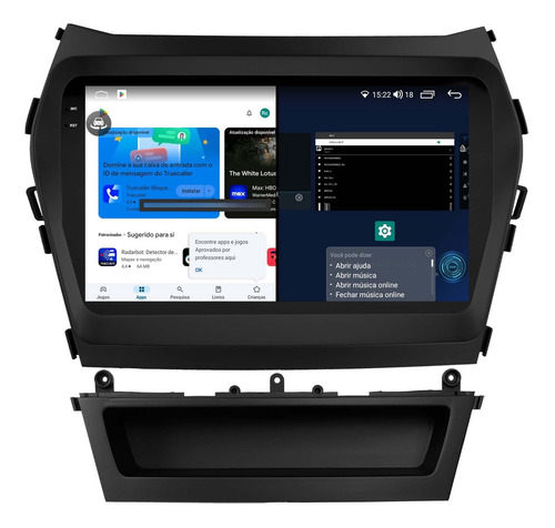 Multimidia Santa Fe 14/19 Proton G3 Android 6gb 64 Voz 9p 4g