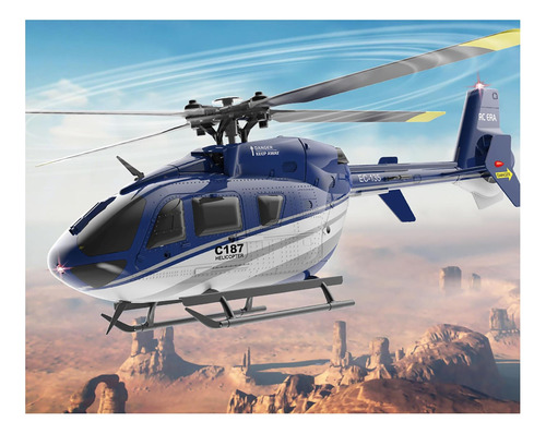 Ec135 C187 Aircrafa Heli De Control Remoto Helicóptero Rc Rc