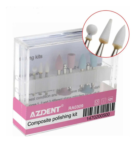 Kit Para Polimento Limpeza Dental Resina Odontológico