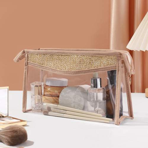 P Bolsa De Almacenamiento De Brochas De Maquillaje Tejidas