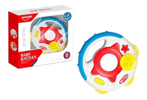 Imagem 3 de 8 de Meu Primeiro Tamborim Multikids Baby - Br1247