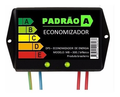 Redutor De Energia Até 40% Dps Anti Raio Bifasico Kit 3 Unid