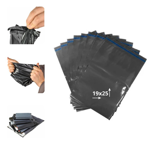 Envelope Segurança 19x25 1000 U Envios Inviolável