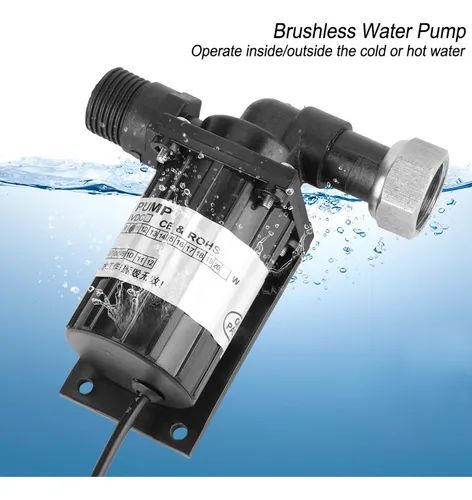 Bomba De Agua Caliente De Circulación Horizontal Dc, 12 V,