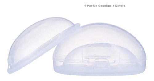 Imagem 3 de 4 de Par De Conchas P/ Seio Amamentação C/ Estojo Pimpolho 91801