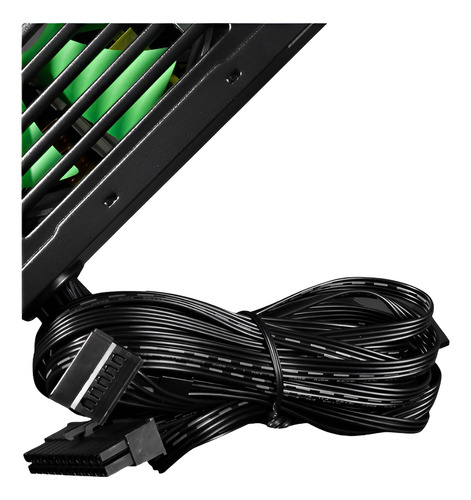 Fonte Atx Onepower 500w Mp500-opasw Bivolt Preta Sem Cabo