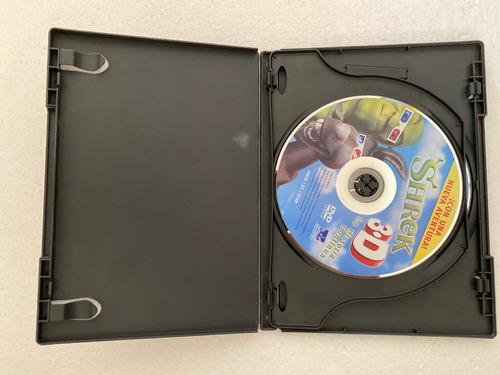 Dvd Original Shrek + Shrek 3d La Historia Continua 2 Lentes (Usado)