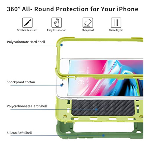 Funda Para iPhone 8 Plus/7 Plus, Funda Para iPhone 6 Plus/ip