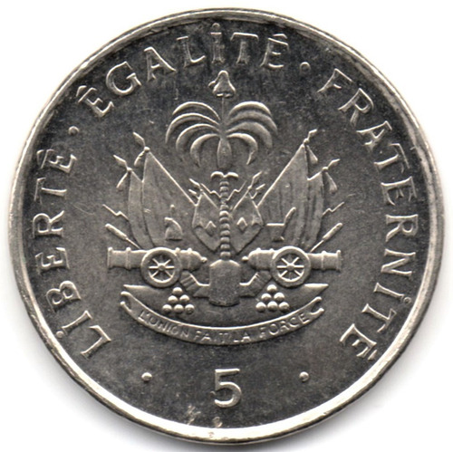 Haití 5 Céntimos Año 1997