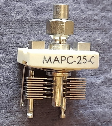 Capacitor Trimmer De Aire 25pf A 2,6pf Marca Hammarlund (Usado)