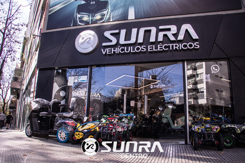 Mini Cuatri Electrico Sunra Atv 800w Niños + Casco / E