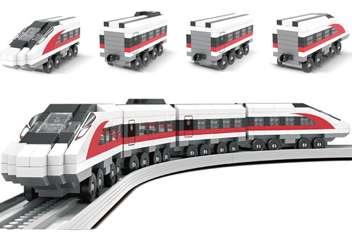 Juegos De Bloques De Construcción De Trenes, Juguetes Modelo