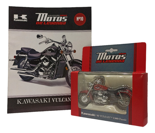 Coleccion El Tiempo Motos De Leyenda  Kawasaki Vulcan 1500