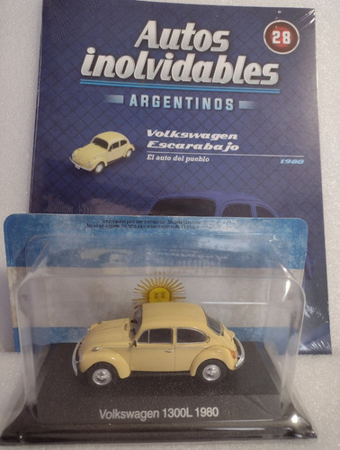 Colección Autos Inolvidables Volkswagen Escarabajo 1980