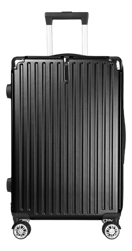 Maleta De Viaje Grande Ejecutiva Travel Abs22 Pulgadas Negra