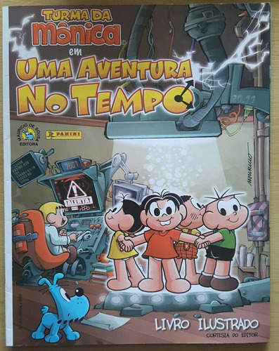 Álbum Turma Da Mônica Em Uma Aventura No Tempo  24 Fig. Cola