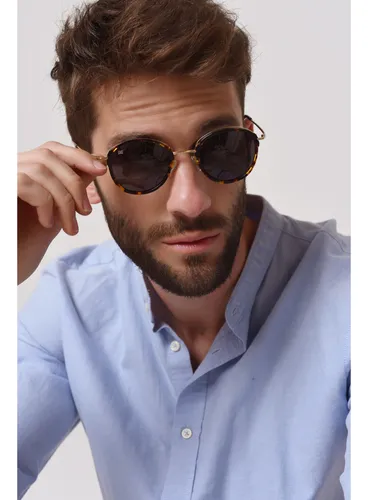 Lentes De Sol Belvedere Marron York Eyewear Yk1276sc249