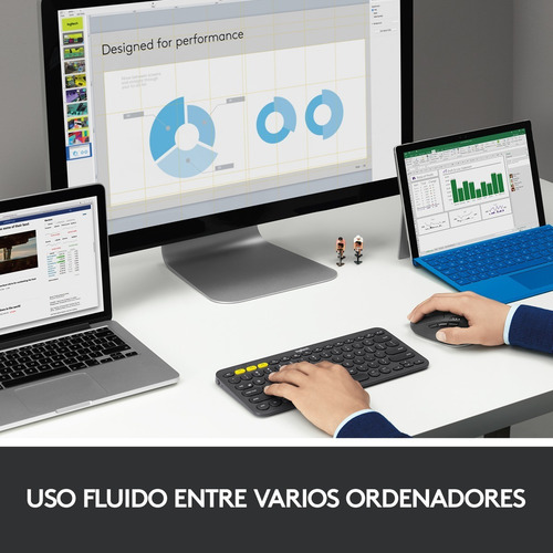 Imagen 4 de 10 de Mouse Multi-dispositivo Logitech M720 / Bluetooth + 2.4ghz