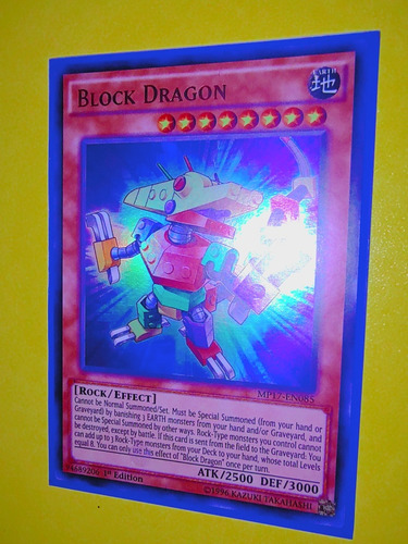 Yugioh! Block Dragon Ultra Rare Mp17-en085 1st Edition 