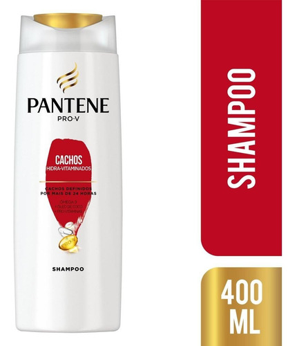Kit C/ 4 Shampoo Pantene Cachos Definidos Hidra-vitaminados