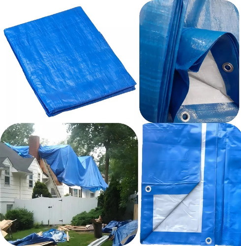 Lona Para Auto 3x4 Metros Cubre Auto Cobertor Carpa Funda