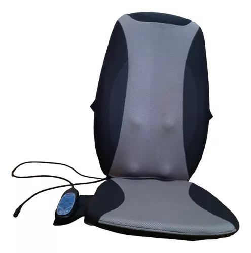 Masajeador Asiento De Espalda Cuello Vibración Calor Shiatsu