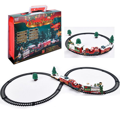 Vagón Eléctrico De Navidad Juguete Pequeño Tren De Juguete -