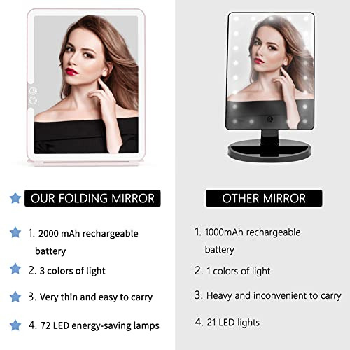 Espejo De Maquillaje Weily Con Luces, Espejo De Maquillaje I