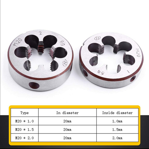(m20x1.5mm,1pc) - Metric Right Hand Thread Die [m20 1....
