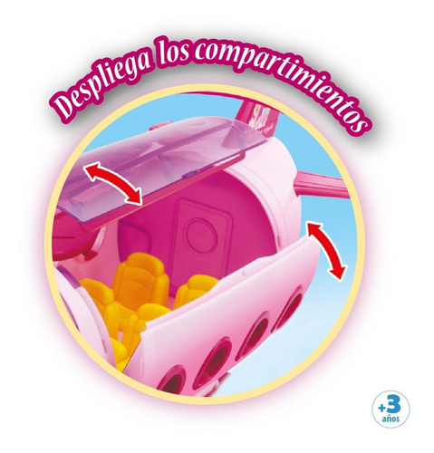 Imagen 7 de 10 de Avión Para Muñecas Con Accesorios