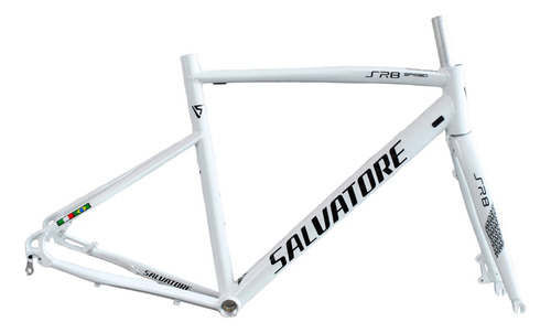 Quadro E Garfo Speed Salvatore Sr8 Freio Ferradura E Disco