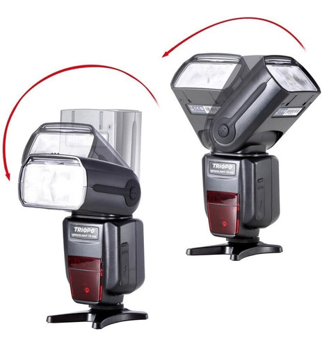 Flash Triopo Tr-988 Unico Zapata Nikon Y Canon Ttl Gn58 Hss
